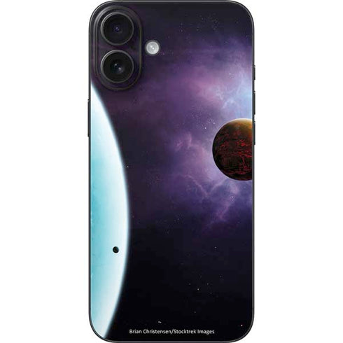 StockTrek Two Planets Born from the Same Star iPhone 16 Plus Skin